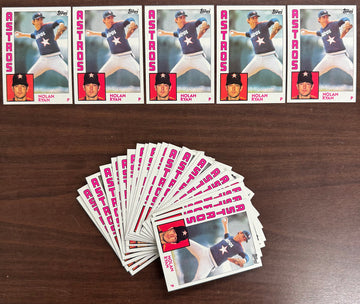 1984 Topps Baseball Nolan Ryan #470 - Lot of 31 NM/MT