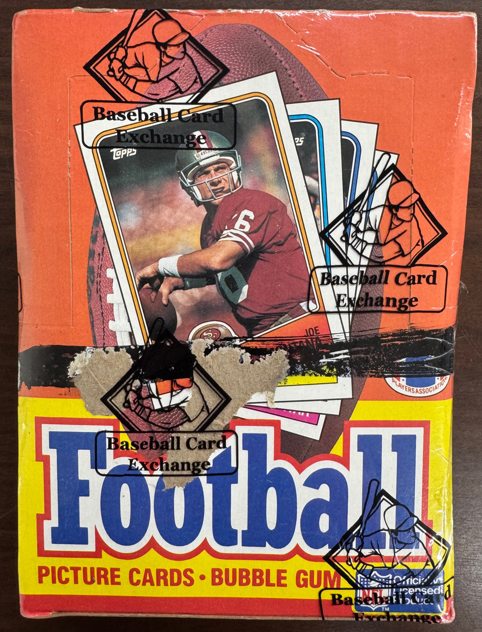 1988 Topps Football Wax Box BBCE Wrapped & Sealed
