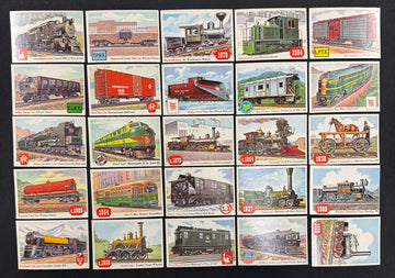1955 Topps Rails & Sails Lot of 35 All Different EX/MT-NM