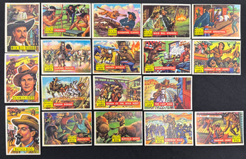 1956 Topps Roundup Western Partial Set (39/80) EX-NM
