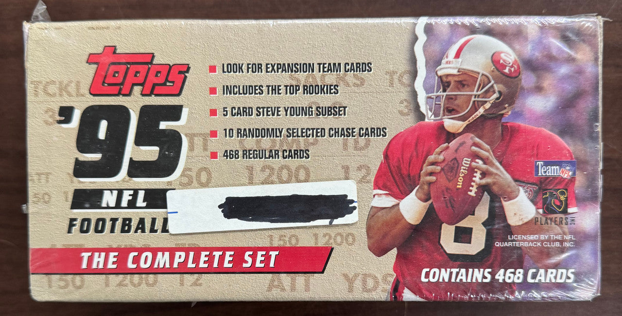 1995 Topps Football Complete Set (468) Factory Sealed