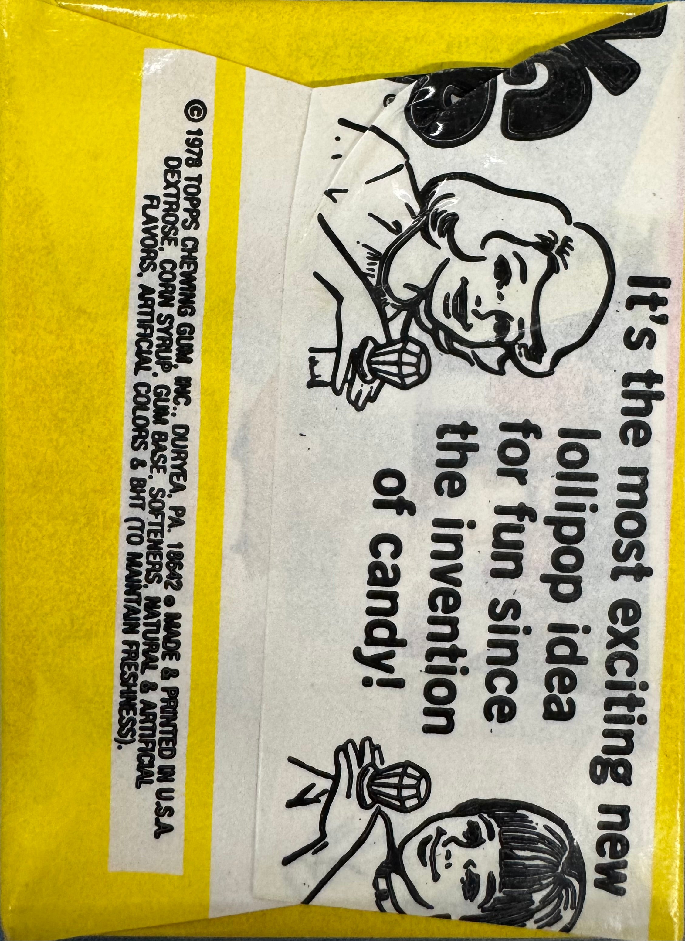 1978 Topps Grease Series 1 Movie Photo Cards Wax Pack