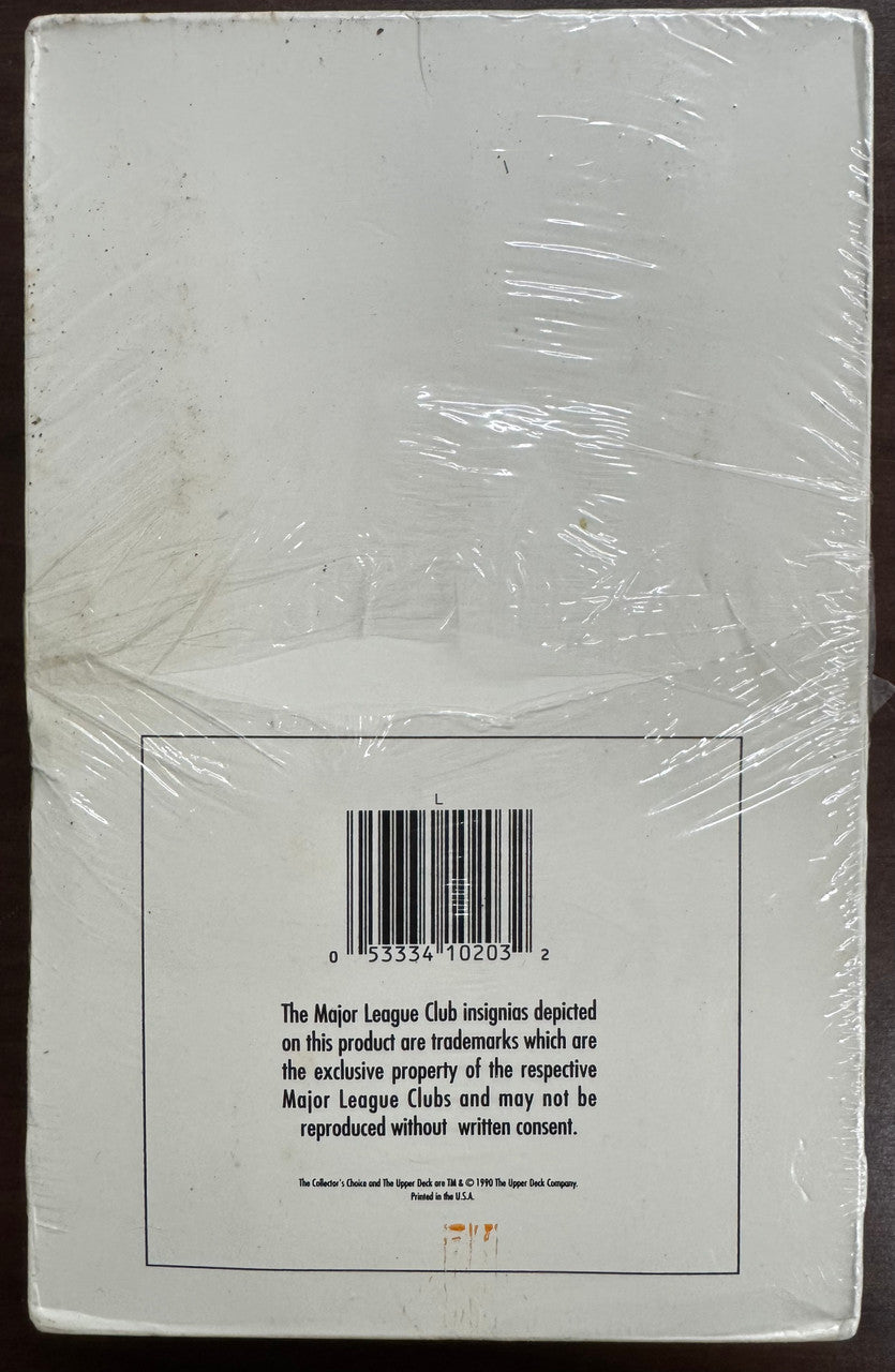 1991 Upper Deck Baseball Series 1 Wax Box Factory Sealed