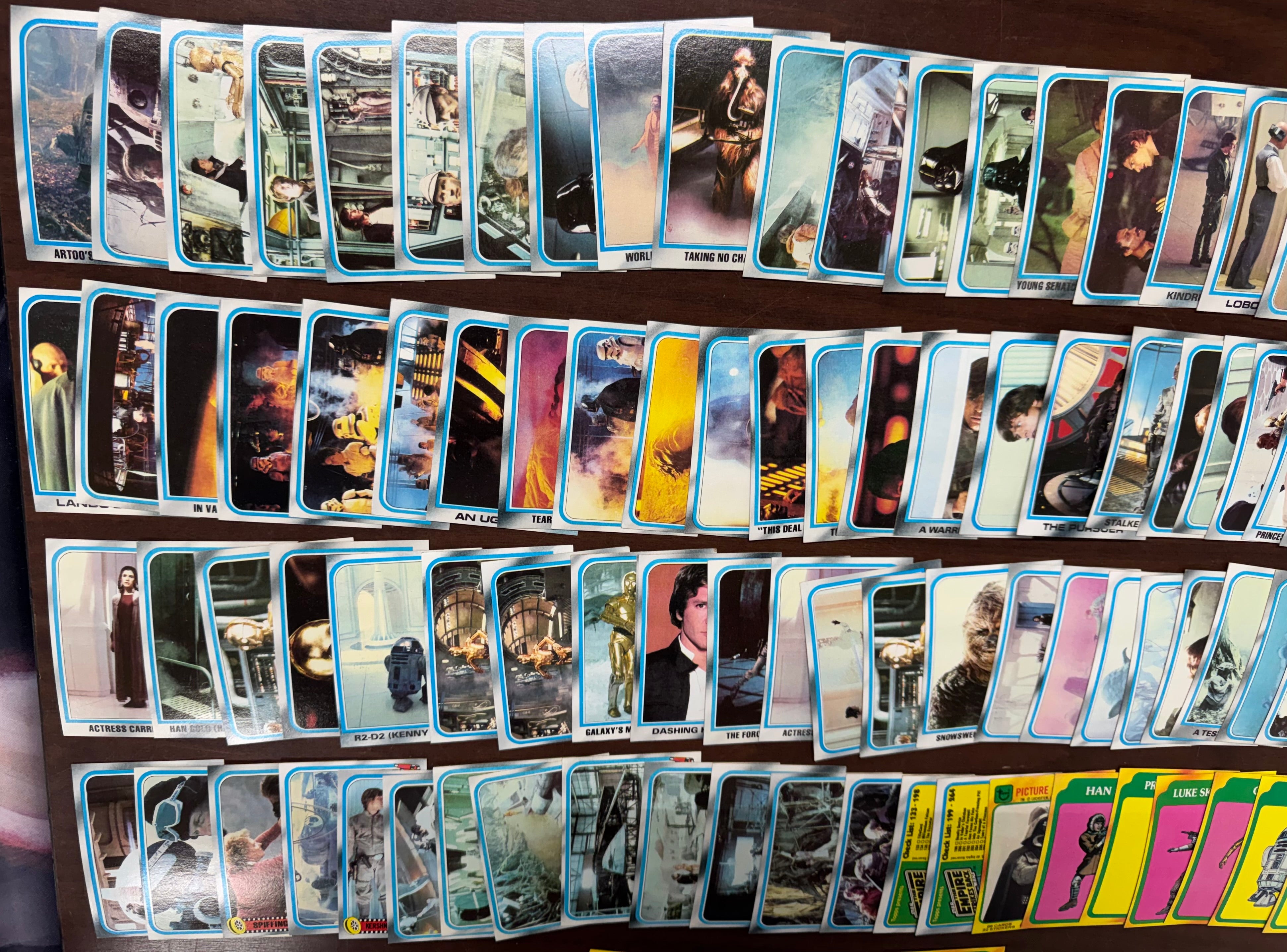 1980 Topps Empire Strikes Back Series 1-3 Complete Set (352/352) W/ Stickers