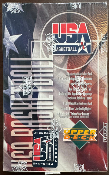 1994 Upper Deck Team USA Basketball Wax Box Factory Sealed