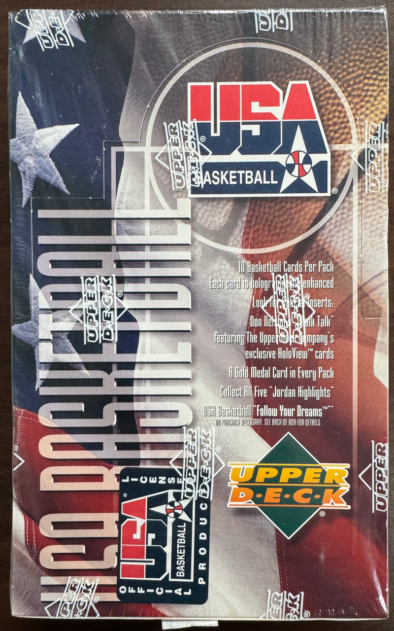 1994 Upper Deck Team USA Basketball Wax Box Factory Sealed
