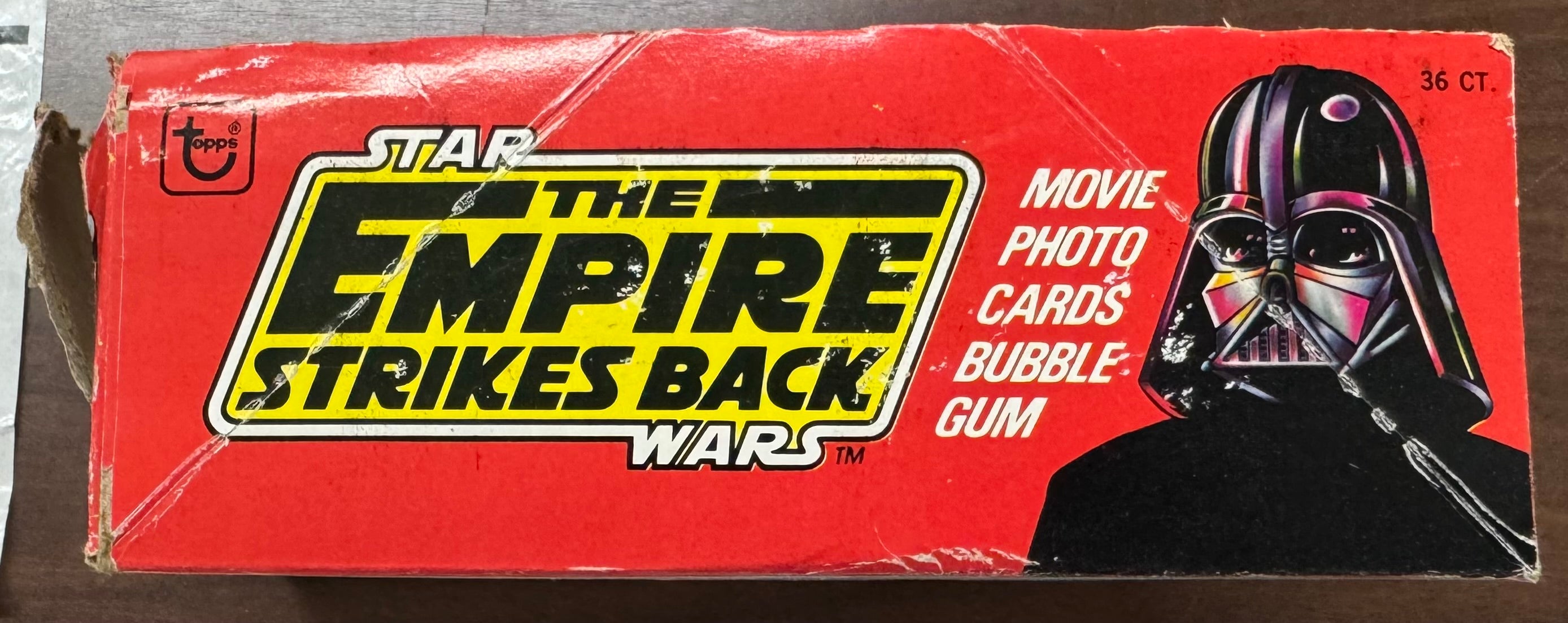 1980 Topps Star Wars Empire Strikes Back Series 1-3 Empty Box and Wrapper Lot