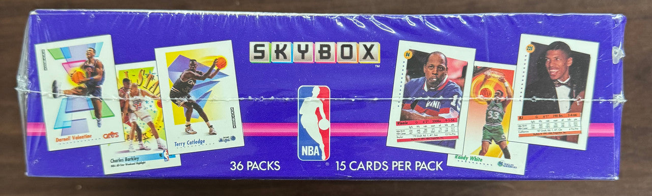 1991/92 Skybox Basketball Series 1 Wax Box Factory Sealed