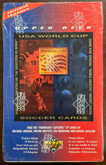 1994 Upper Deck World Cup USA '94 Wax Box Factory Sealed