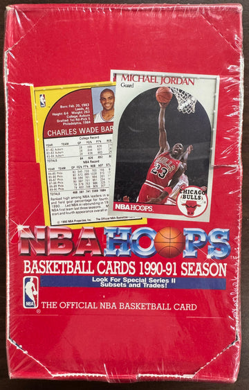 1990/91 NBA Hoops Series 2 Wax Box Factory Sealed