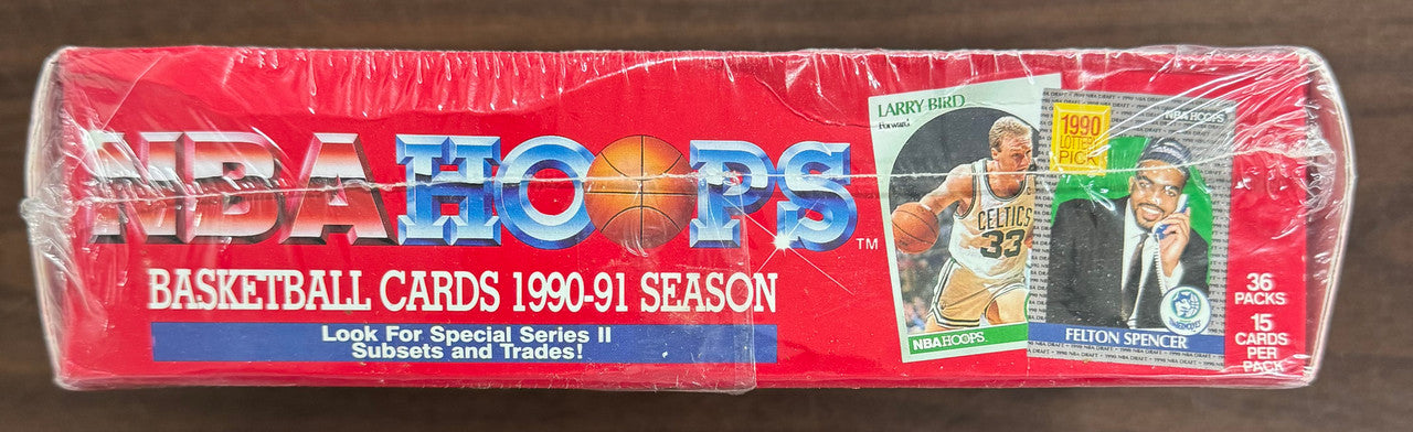 1990/91 NBA Hoops Series 2 Wax Box Factory Sealed
