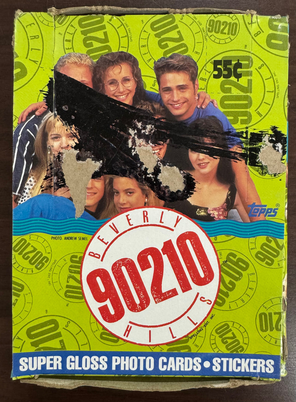 1991 Topps Beverly Hills 90210 Wax Box 36 Factory Sealed Packs