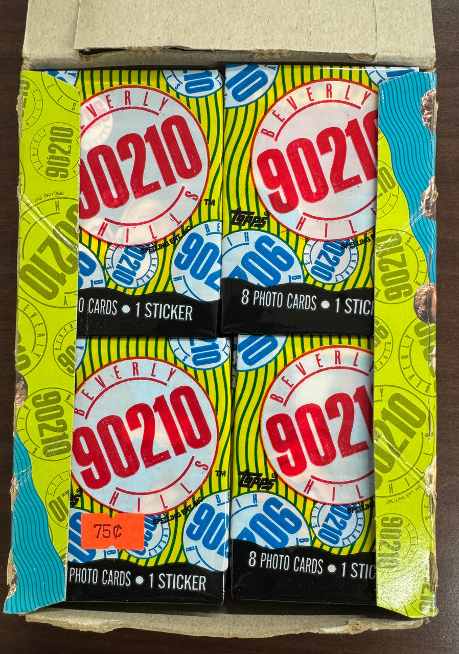 1991 Topps Beverly Hills 90210 Wax Box 36 Factory Sealed Packs