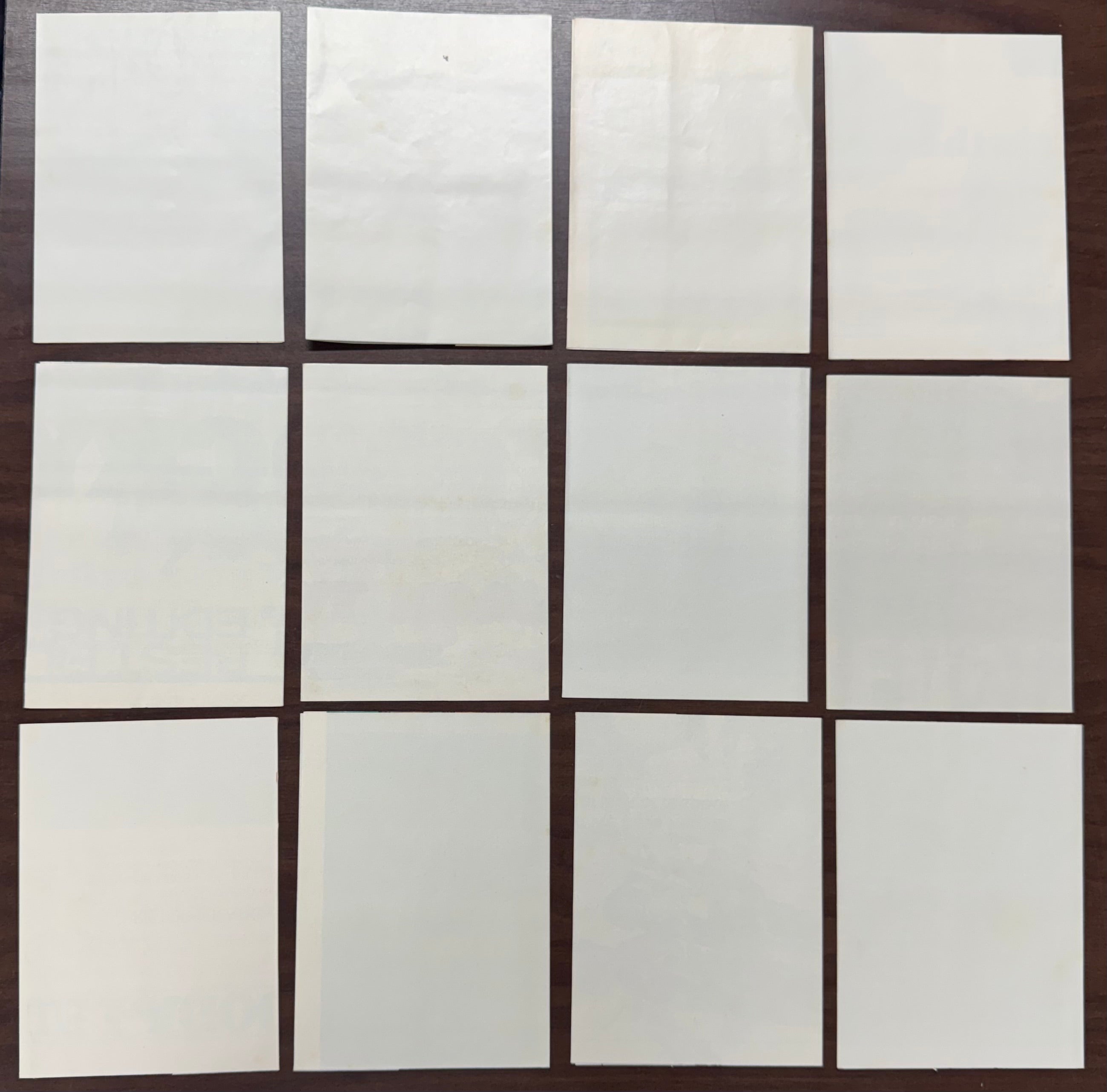 1981 Topps Giant Pin-Up Movie Posters Complete Set (12/12) W/ Wrappers NM
