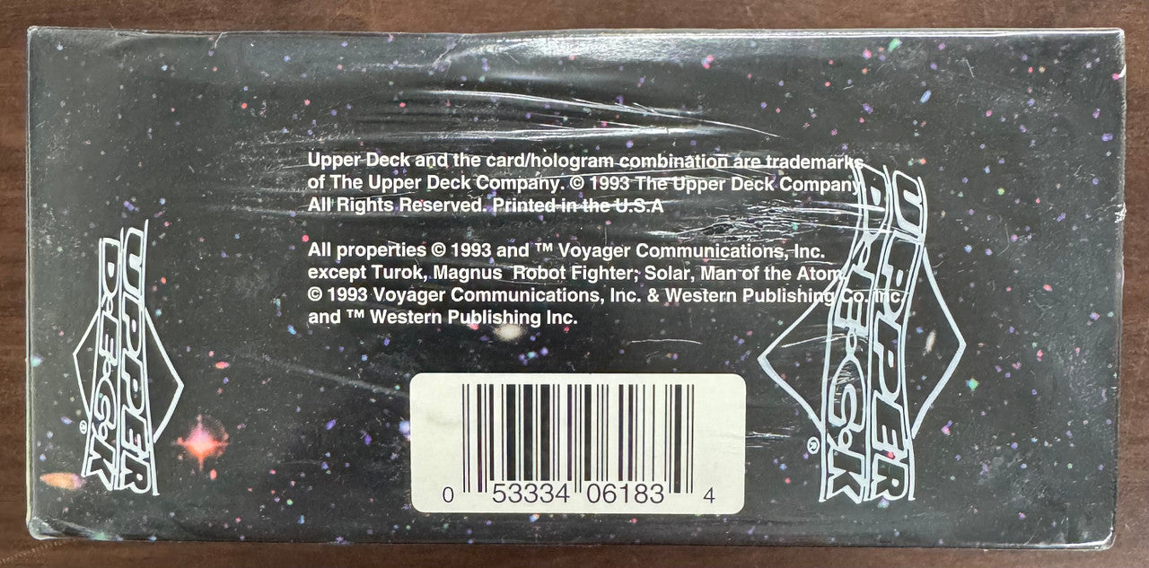 1993 Upper Deck The Valiant Era Series 1 Factory Sealed Box 36 Packs