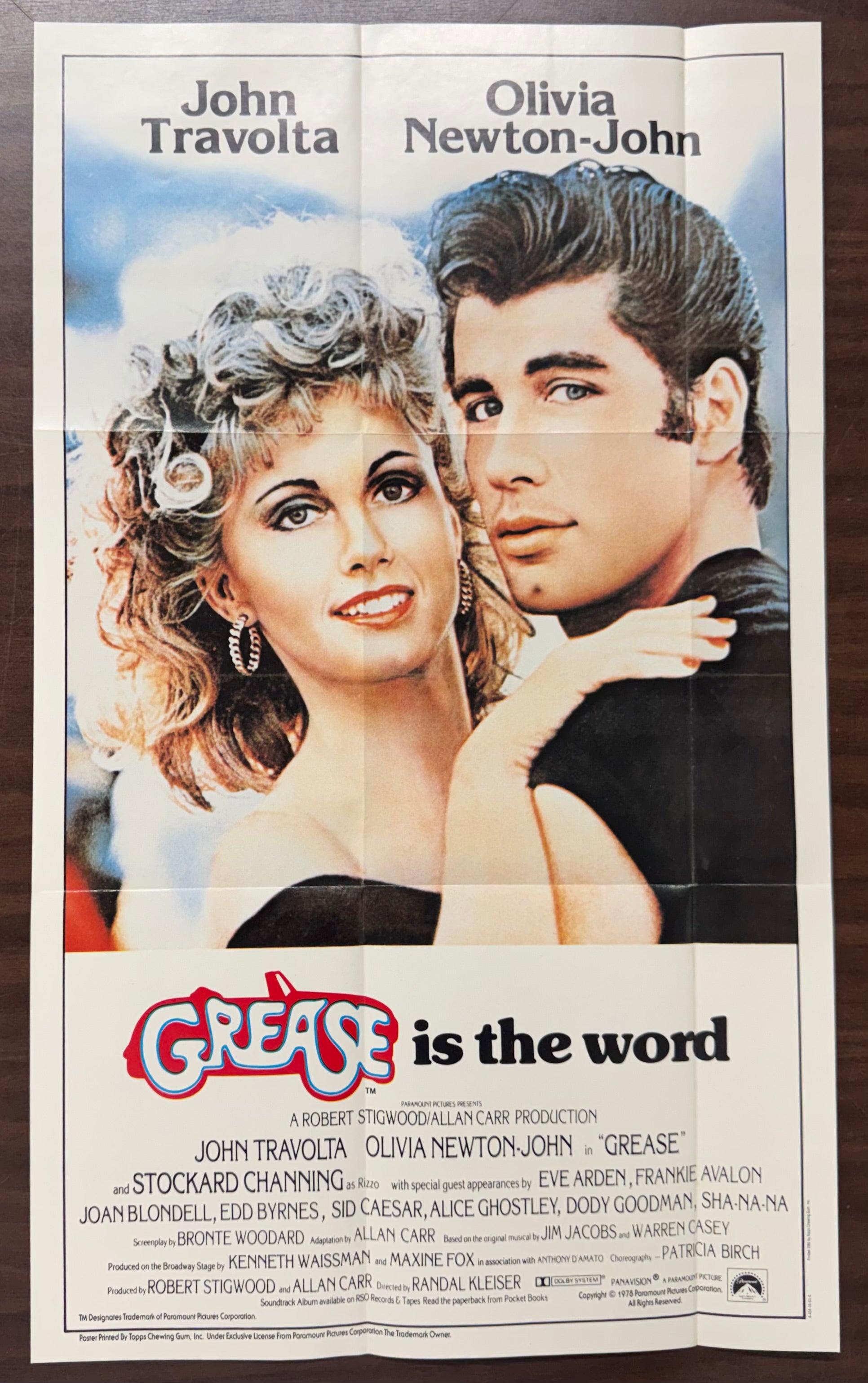 1981 Topps Giant Pin-Up Movie Posters Complete Set (12/12) W/ Wrappers NM