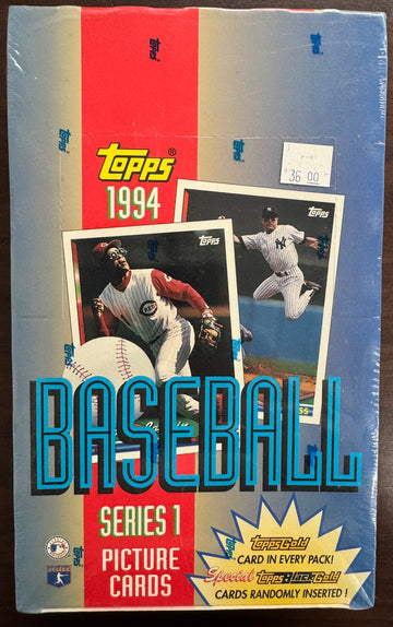 1994 Topps Baseball Series 1 Wax Box Factory Sealed