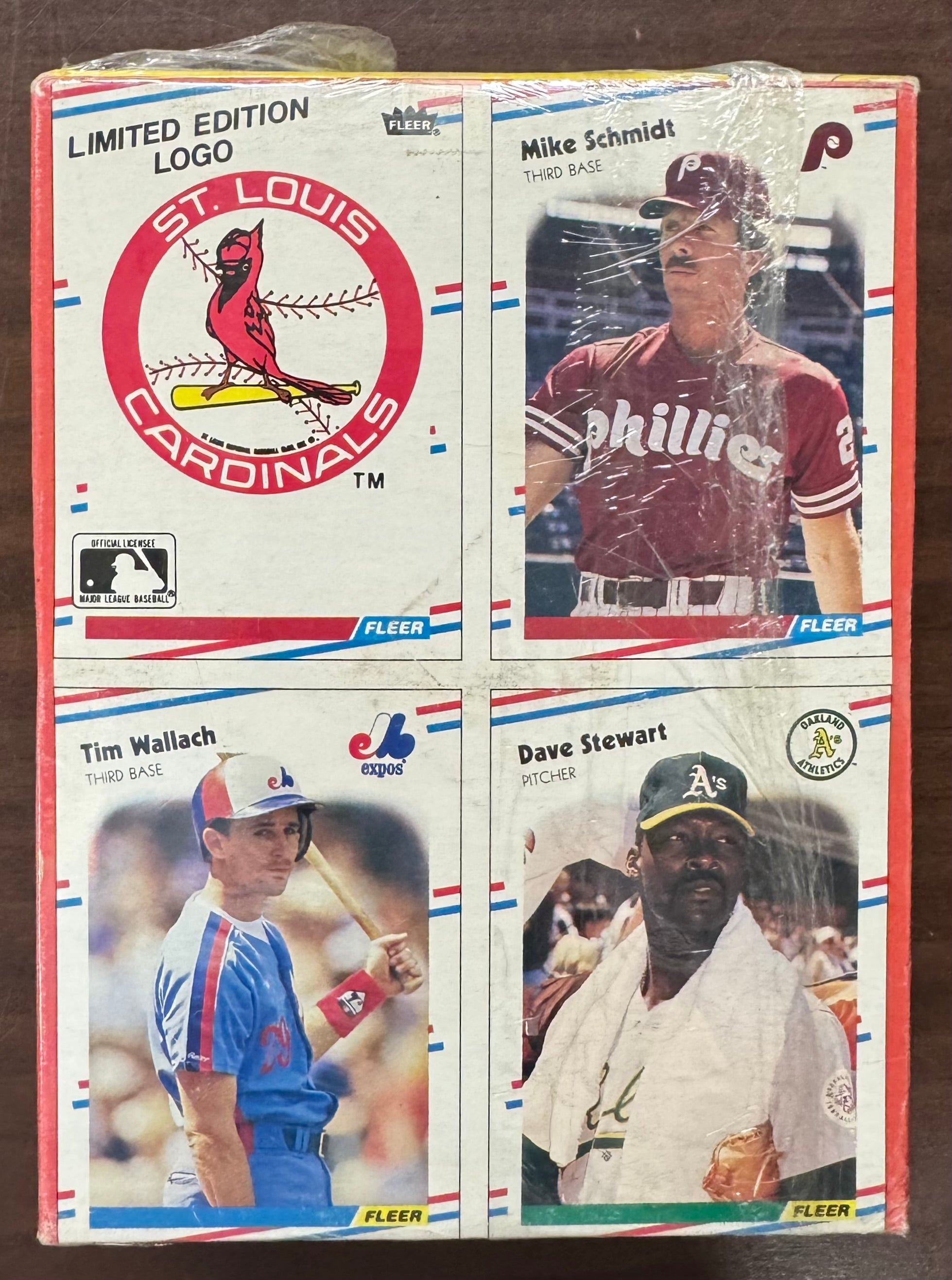 1988 Fleer Baseball Cello Factory Box