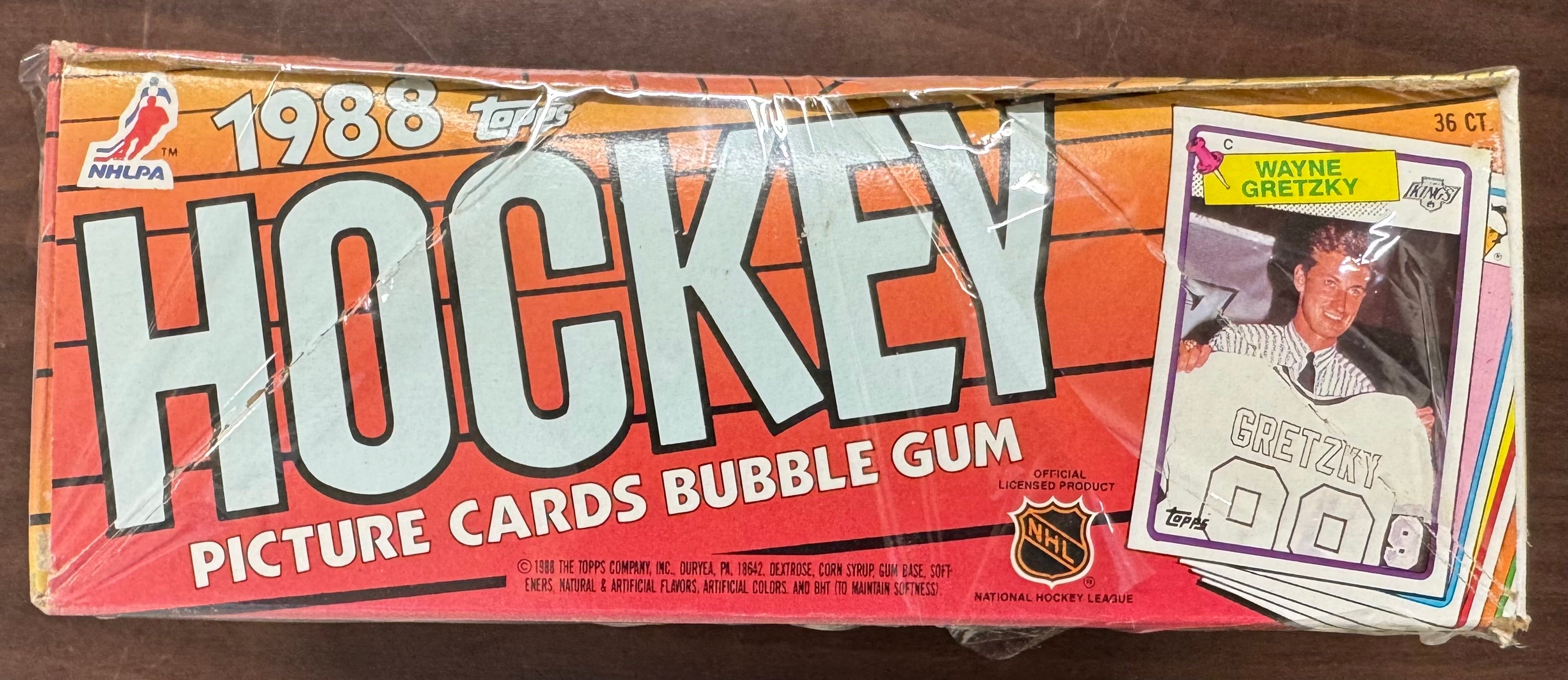 1988 Topps Hockey Wax Factory Box