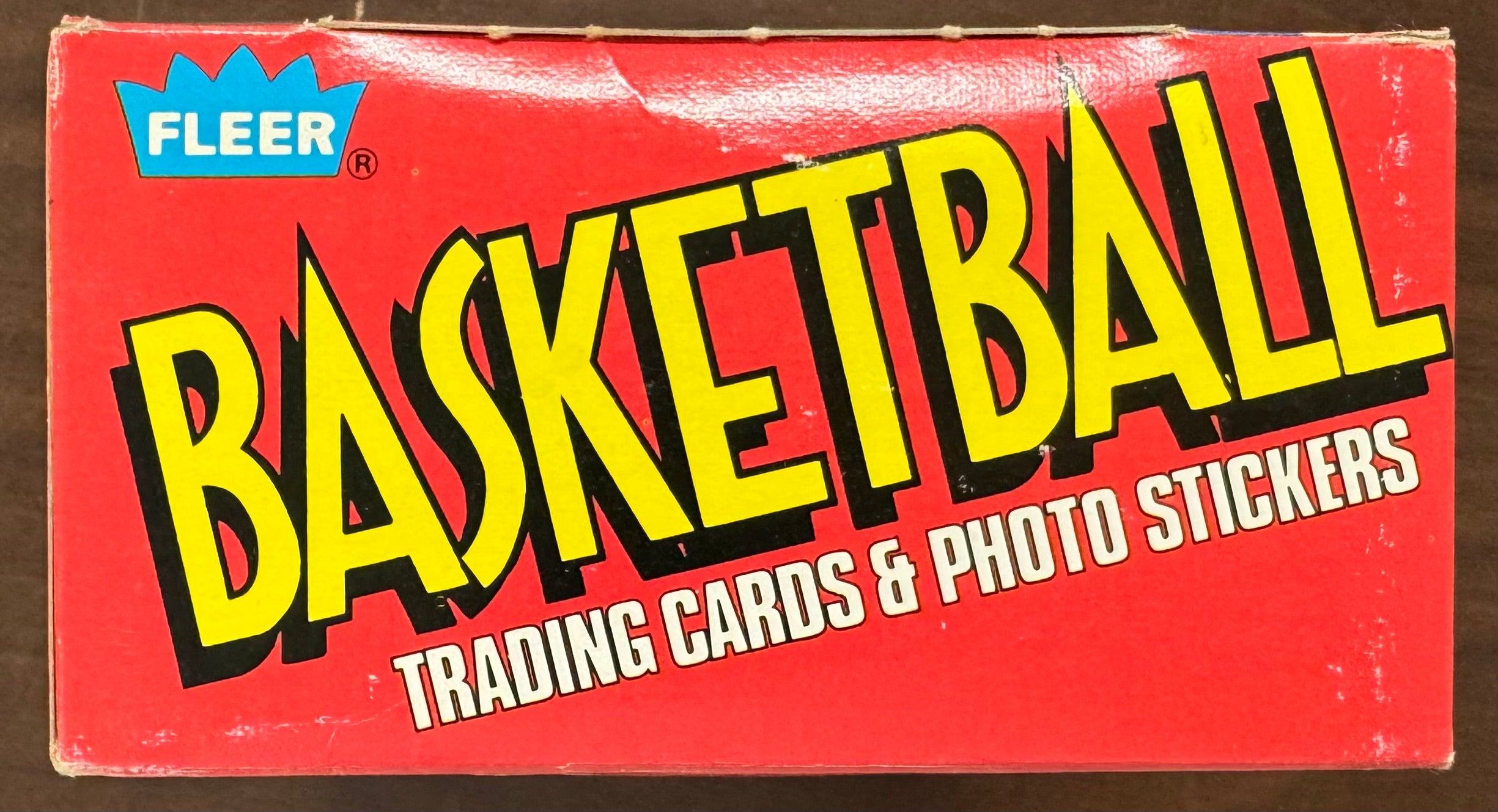 1989/90 Fleer Basketball Wax Box 36 Factory Sealed Packs