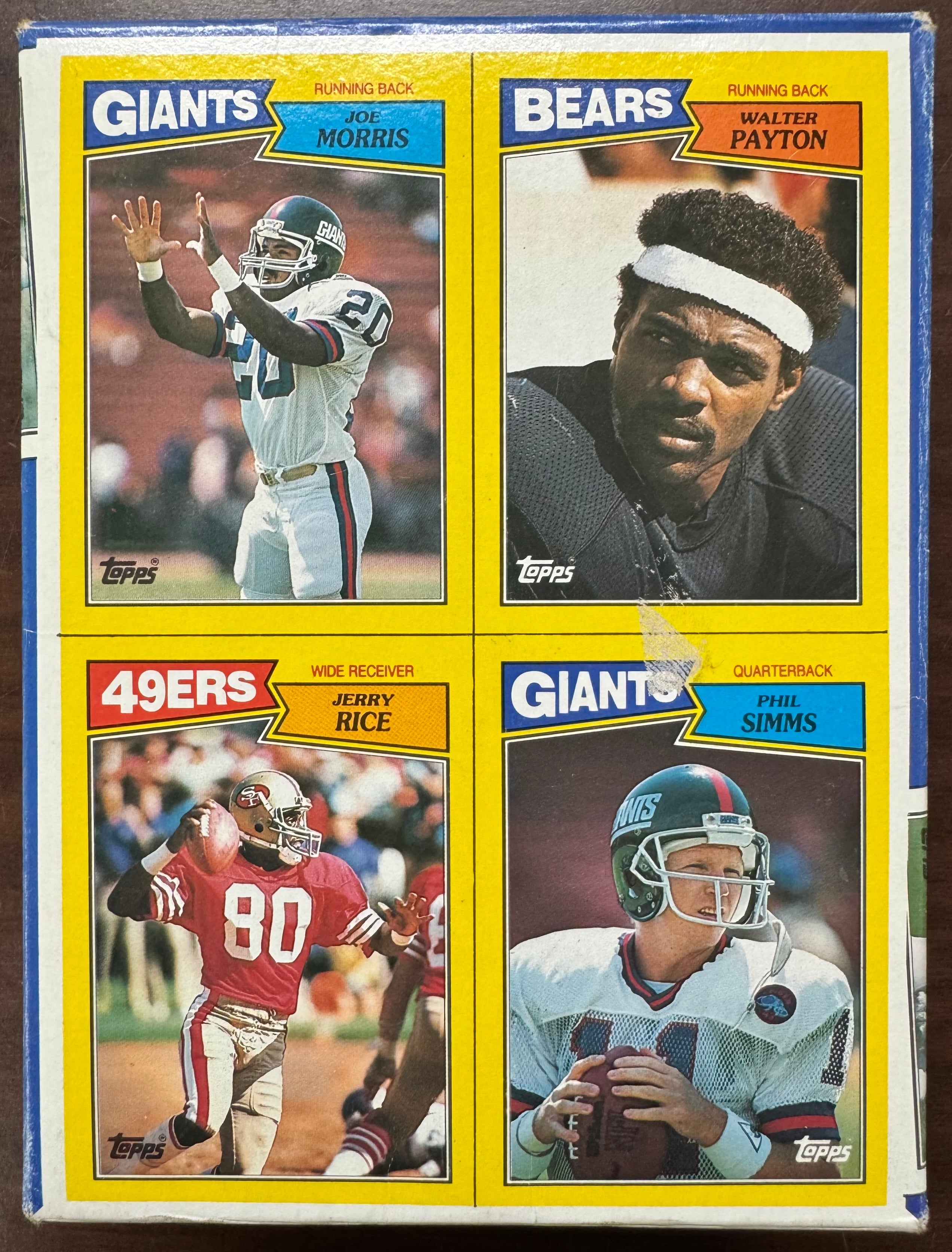 1987 Topps Football Wax Box