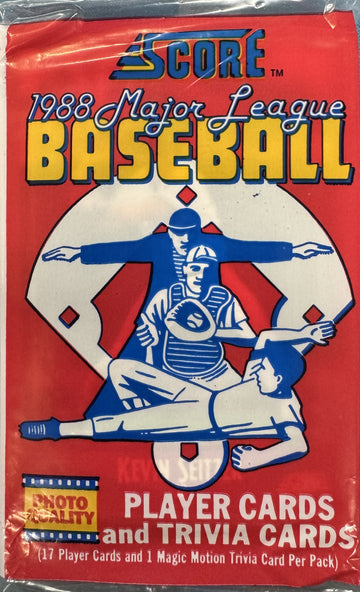 1988 Score Baseball Wax Pack