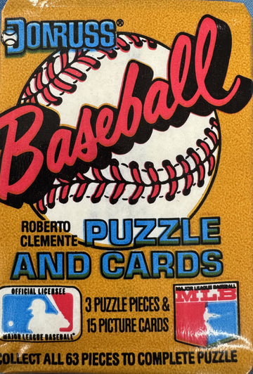 1987 Donruss Baseball Wax Pack