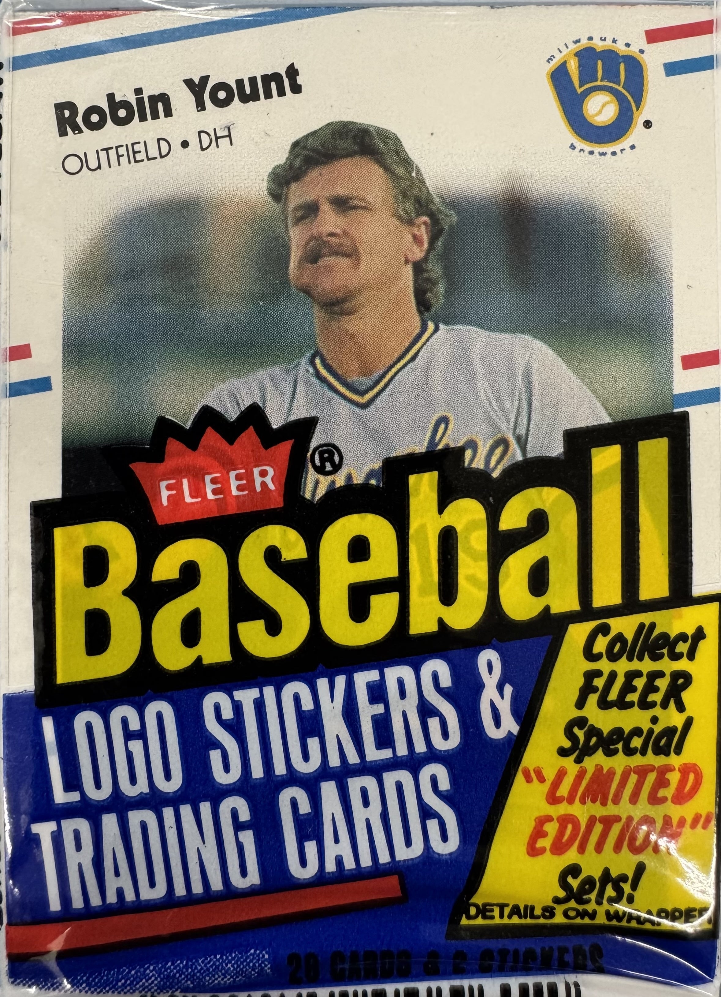 1988 Fleer Baseball Cello Pack