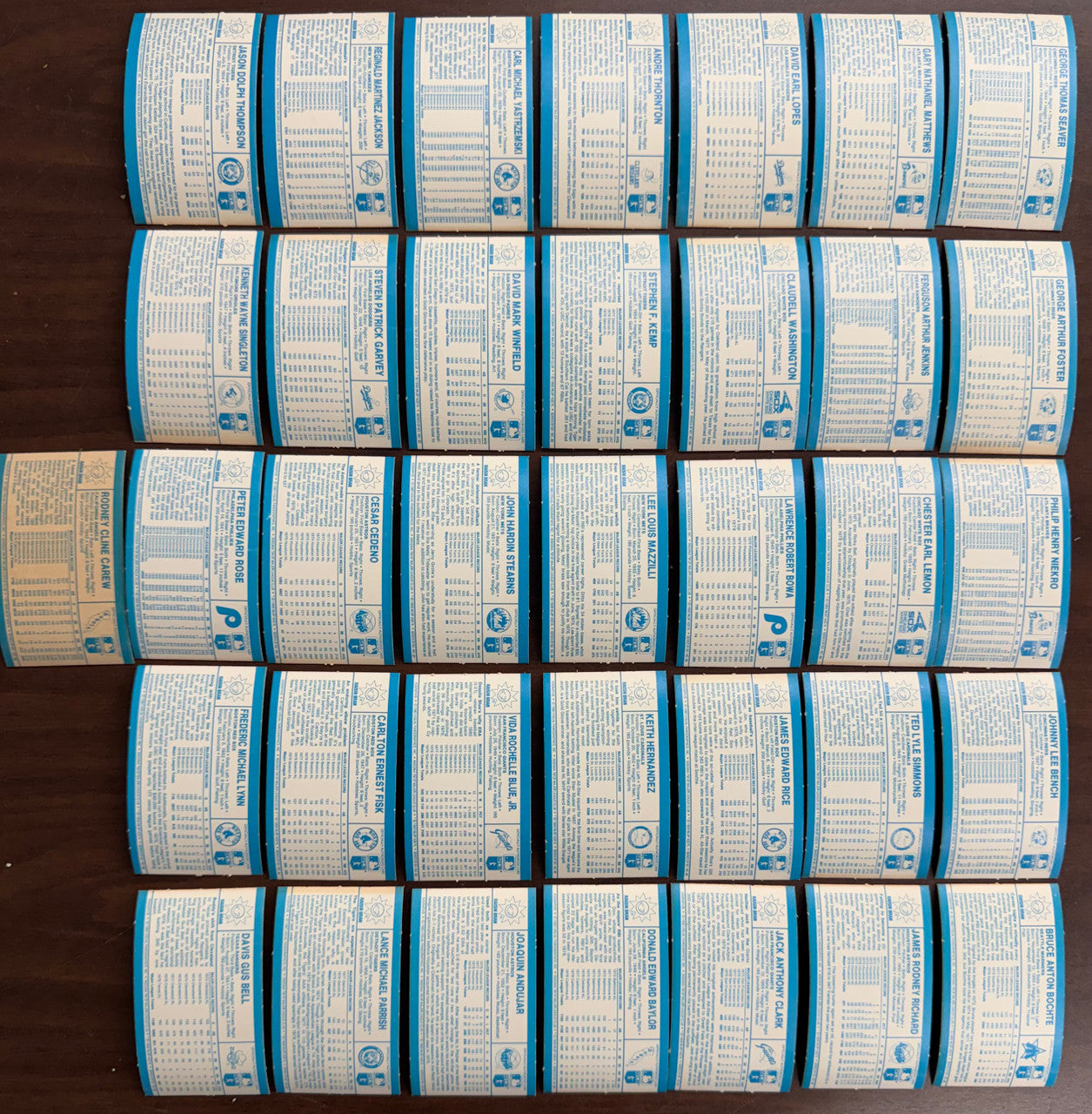 1980 Kellogg's Baseball Set (60) EX/NM Schmidt Has Cracks