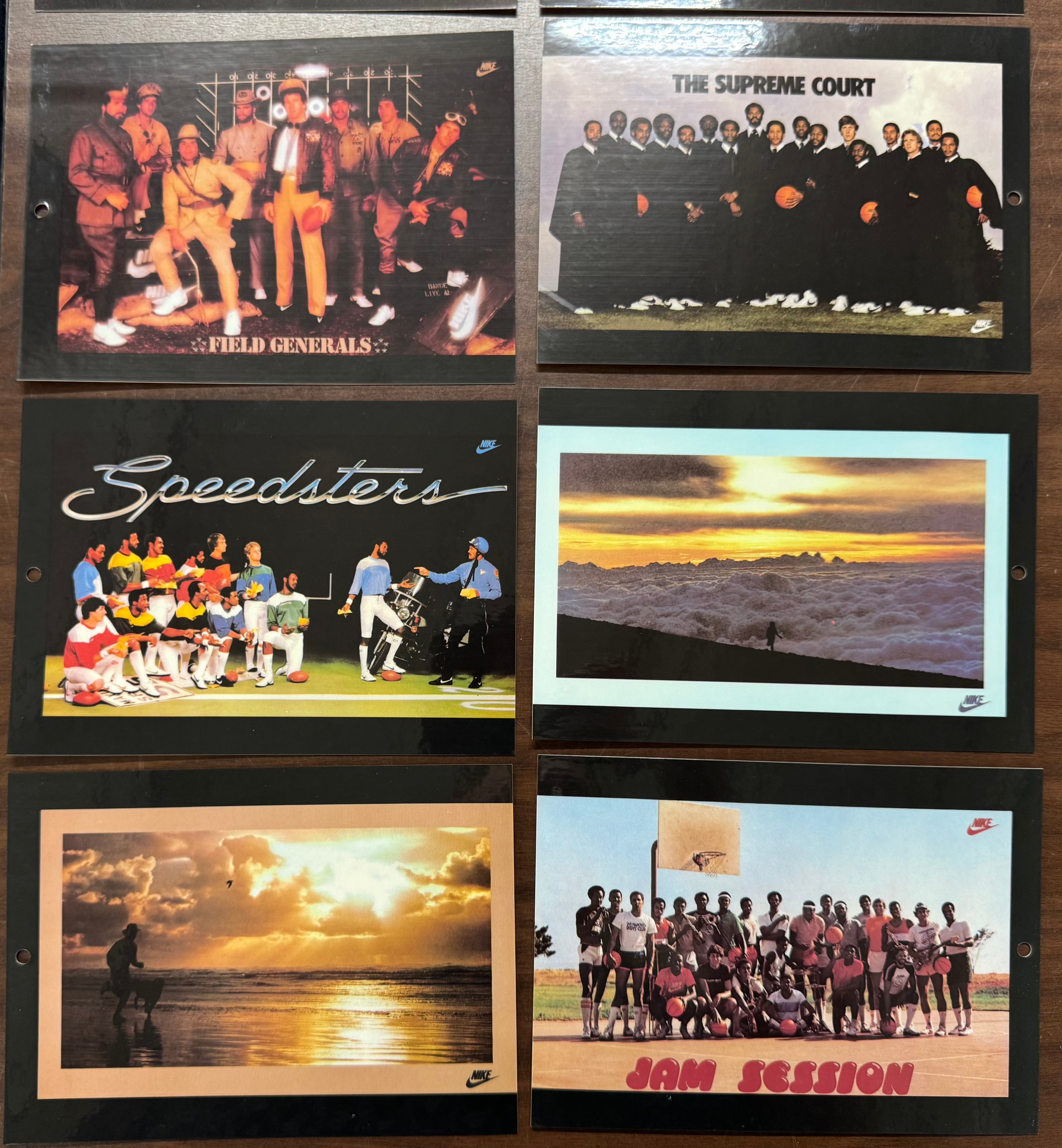 1982 Nike Sport Poster Complete Sample Promo Set (27) Rare