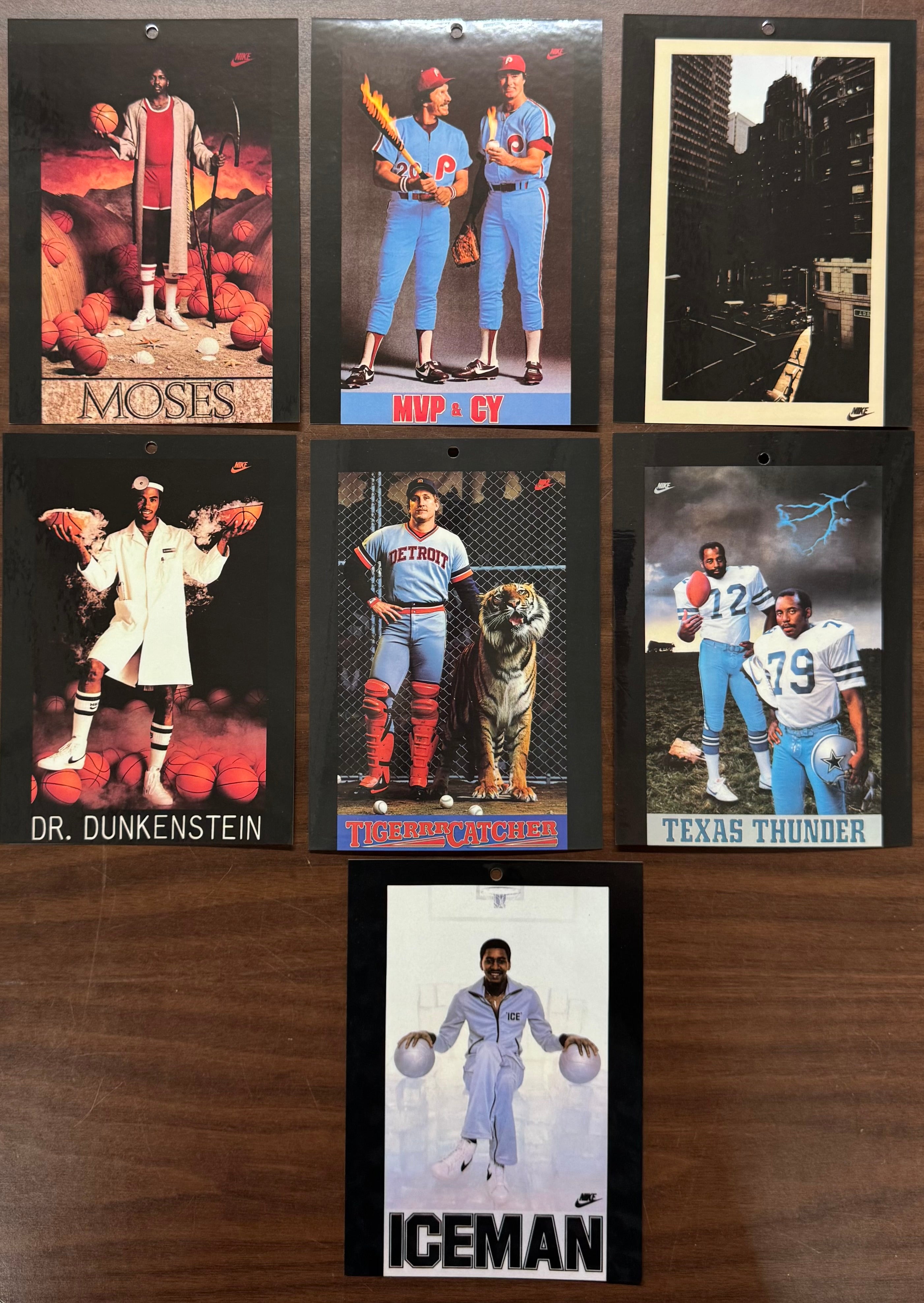 1982 Nike Sport Poster Complete Sample Promo Set (27) Rare