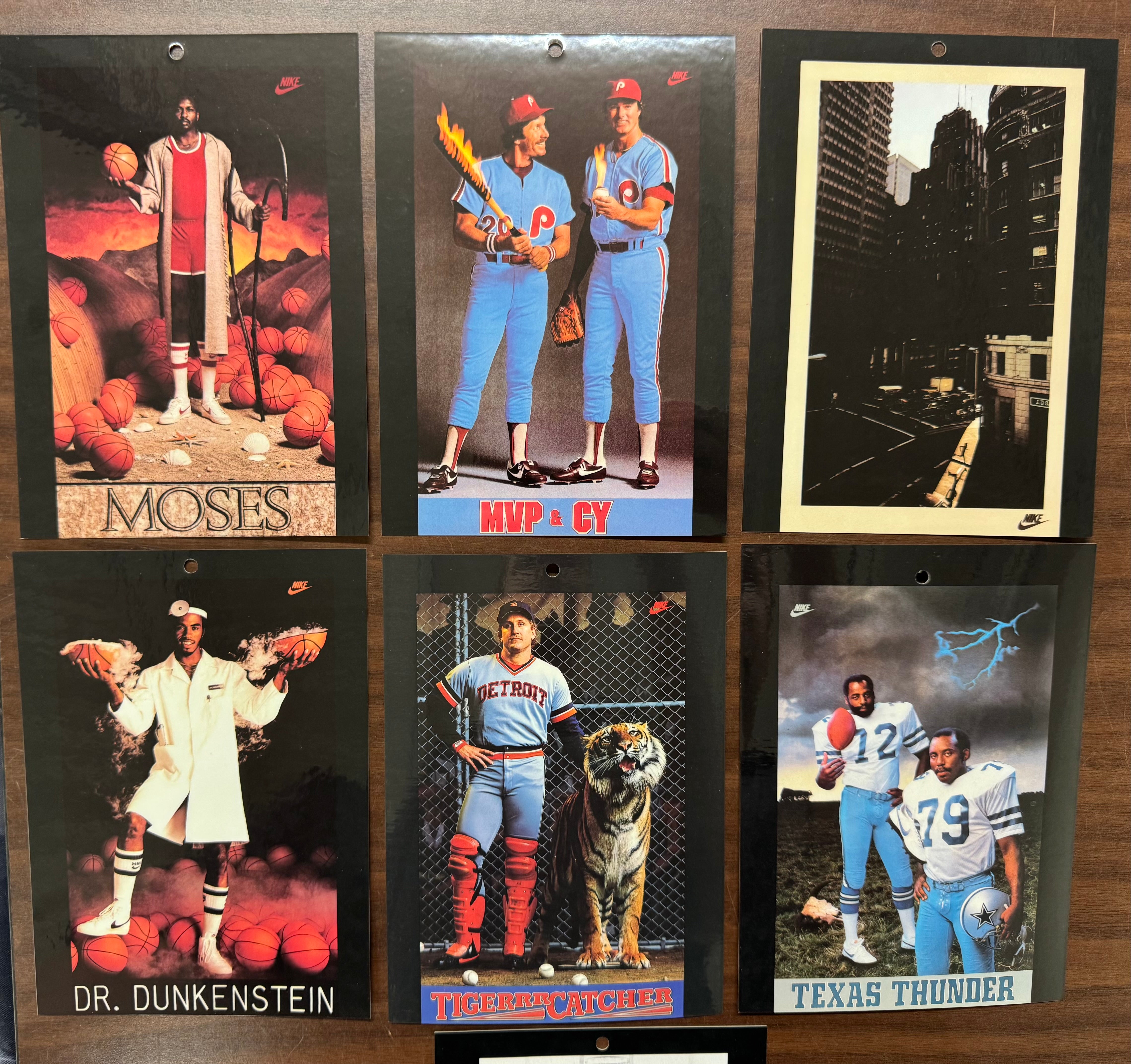 1982 Nike Sport Poster Complete Sample Promo Set (27) Rare
