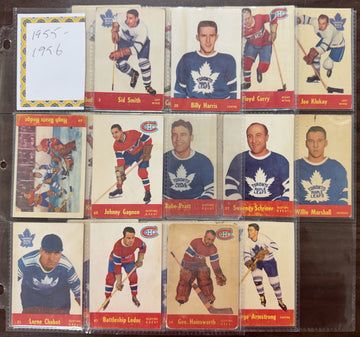 1955/56 Parkhurst Hockey Starter Set (24/80) Low Grade