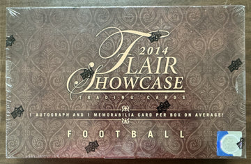 2014 Upper Deck Flair Showcase Football Hobby Box