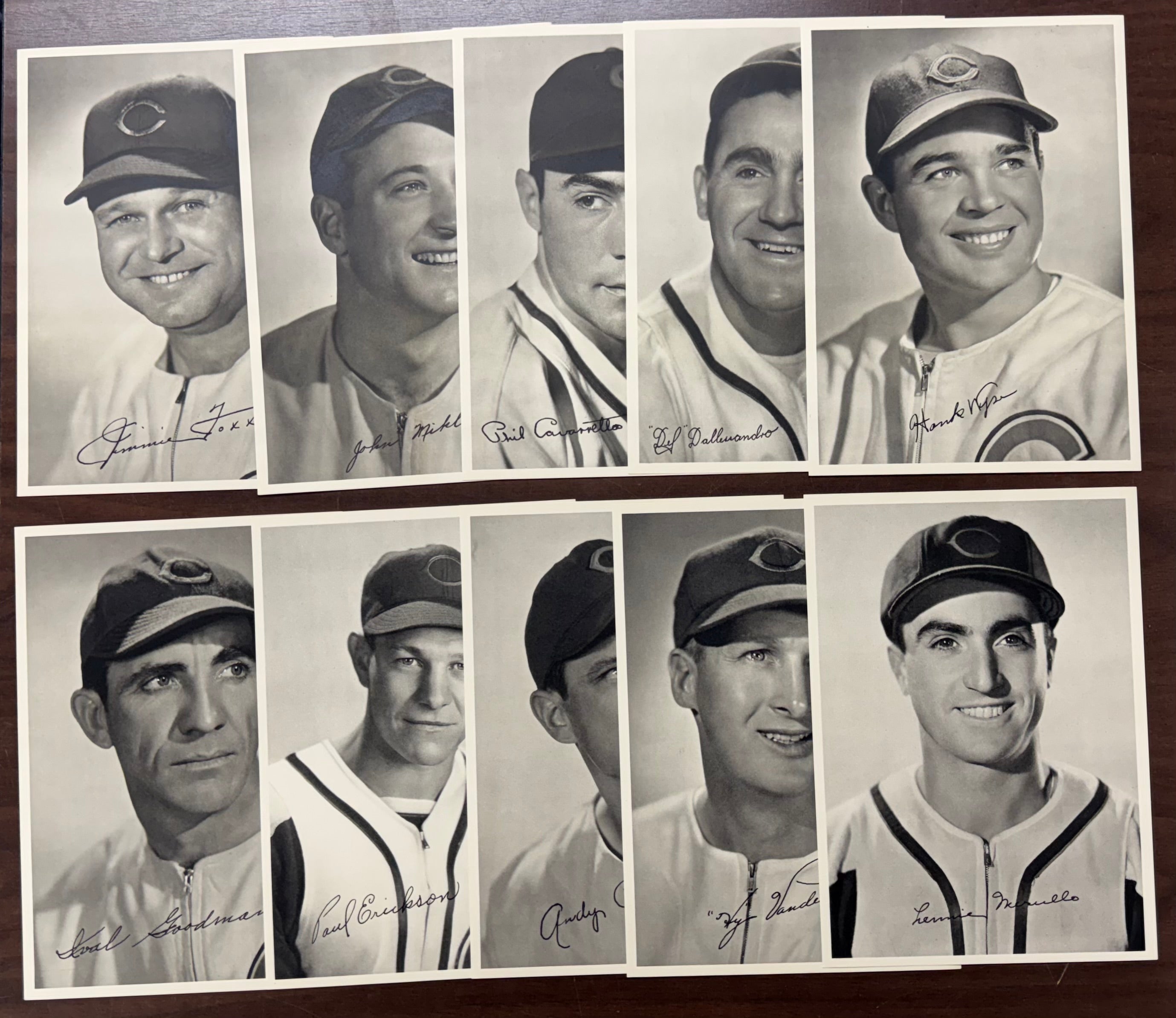 1944 Cubs Baseball Picture Pack Complete Set (25/25) W/ Envelope NM