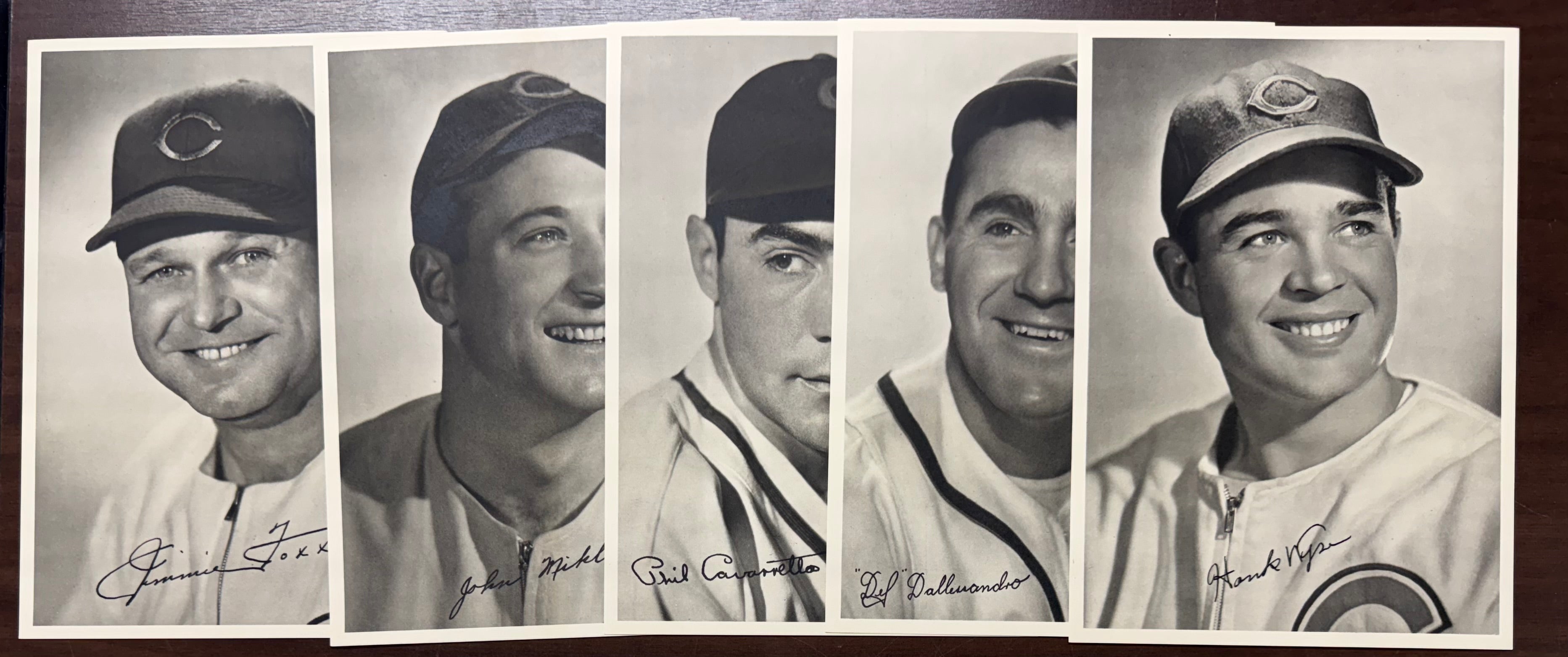 1944 Cubs Baseball Picture Pack Complete Set (25/25) W/ Envelope NM