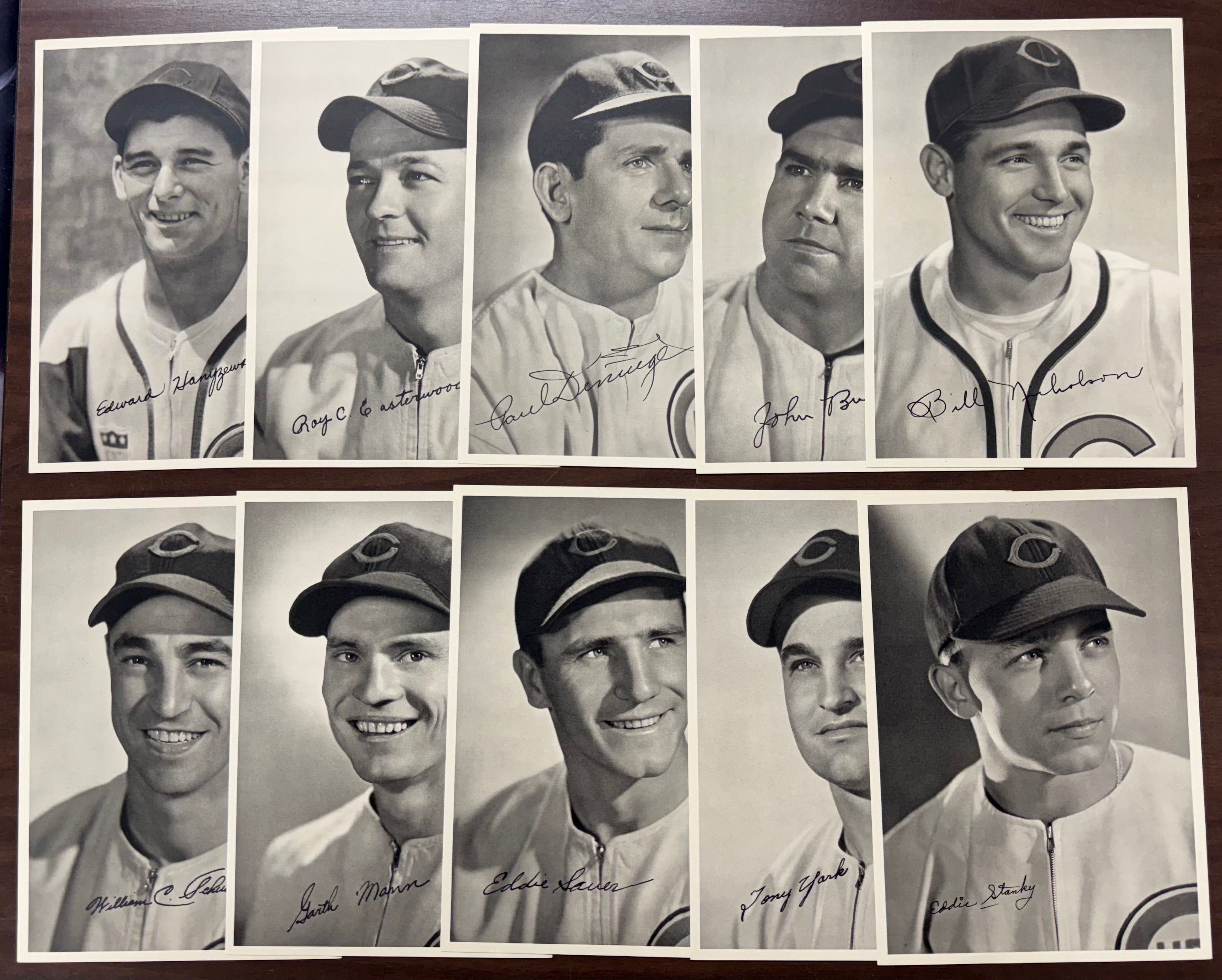 1944 Cubs Baseball Picture Pack Complete Set (25/25) W/ Envelope NM