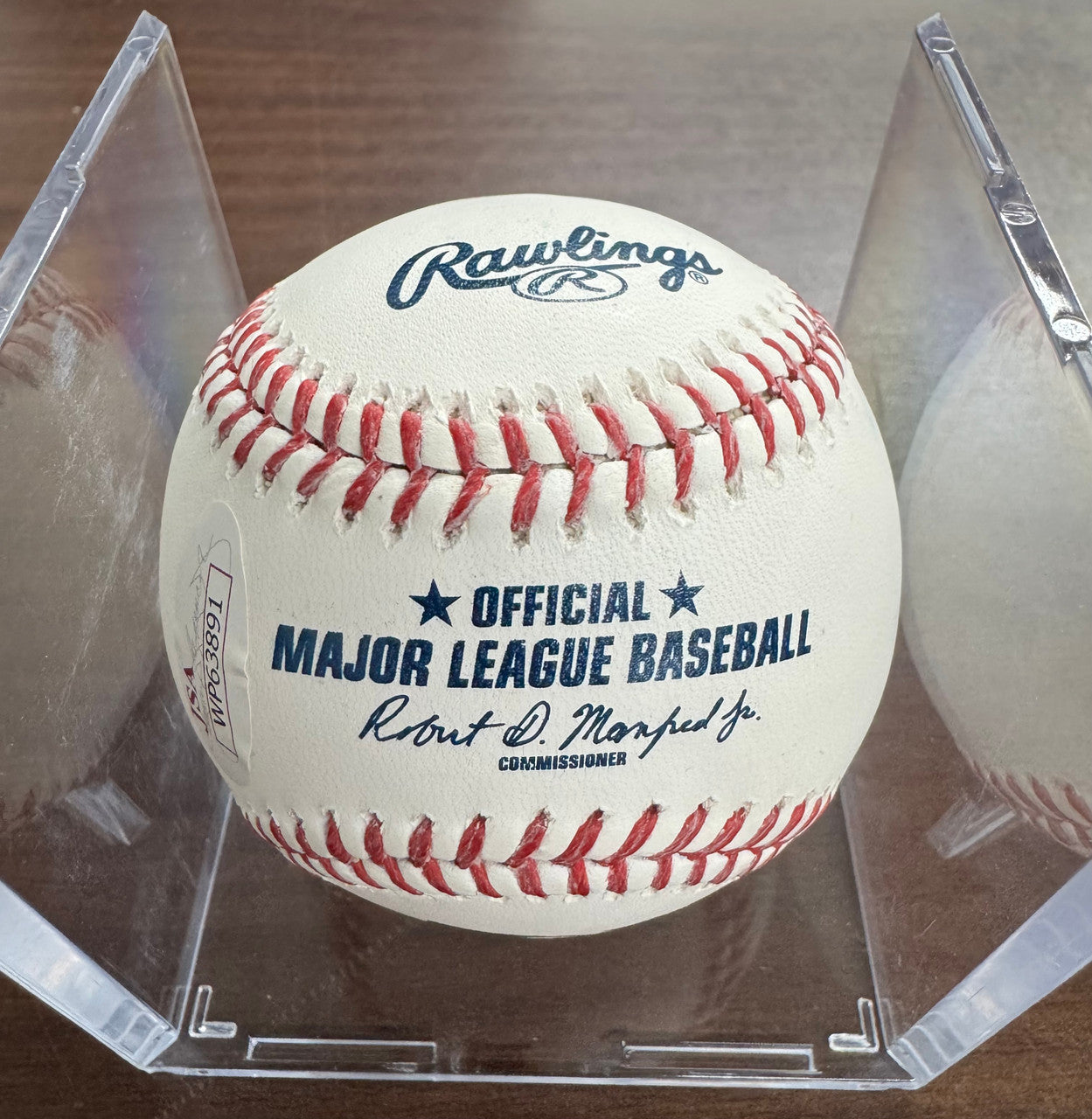 Reggie Jackson Signed Autographed Inscribed Rawlings OML Baseball JSA