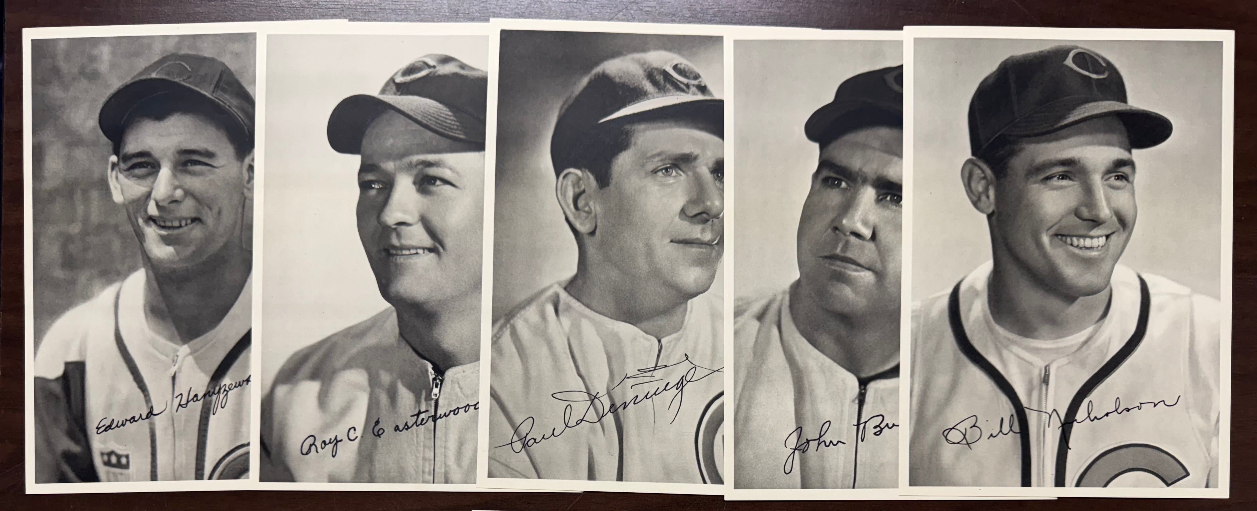1944 Cubs Baseball Picture Pack Complete Set (25/25) W/ Envelope NM