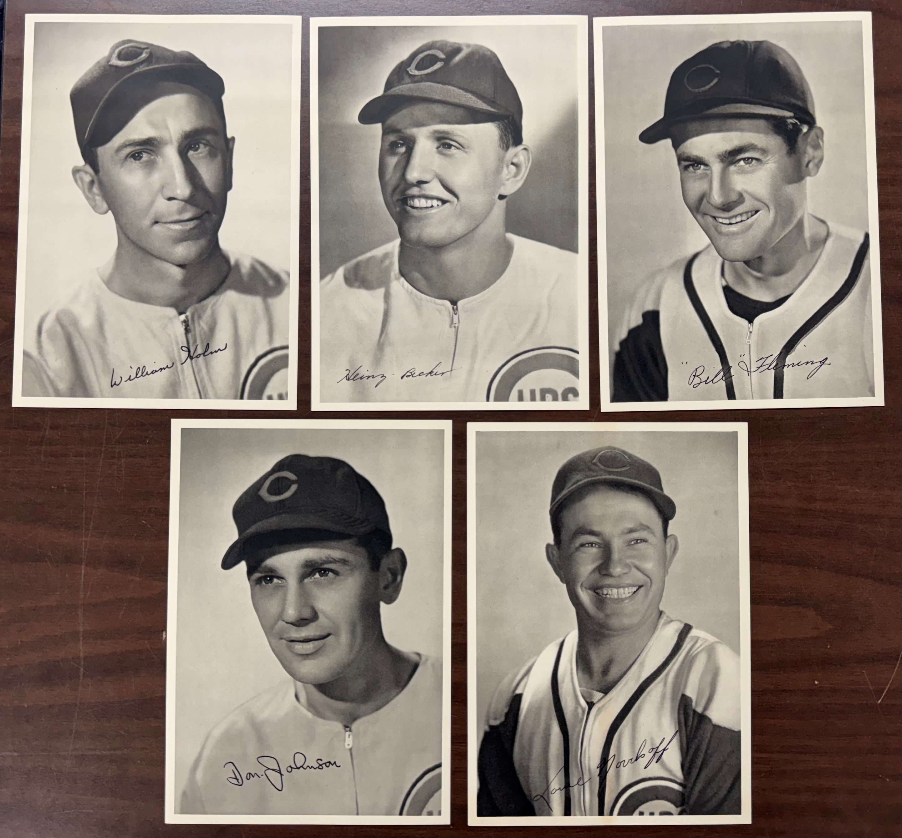 1944 Cubs Baseball Picture Pack Complete Set (25/25) W/ Envelope NM