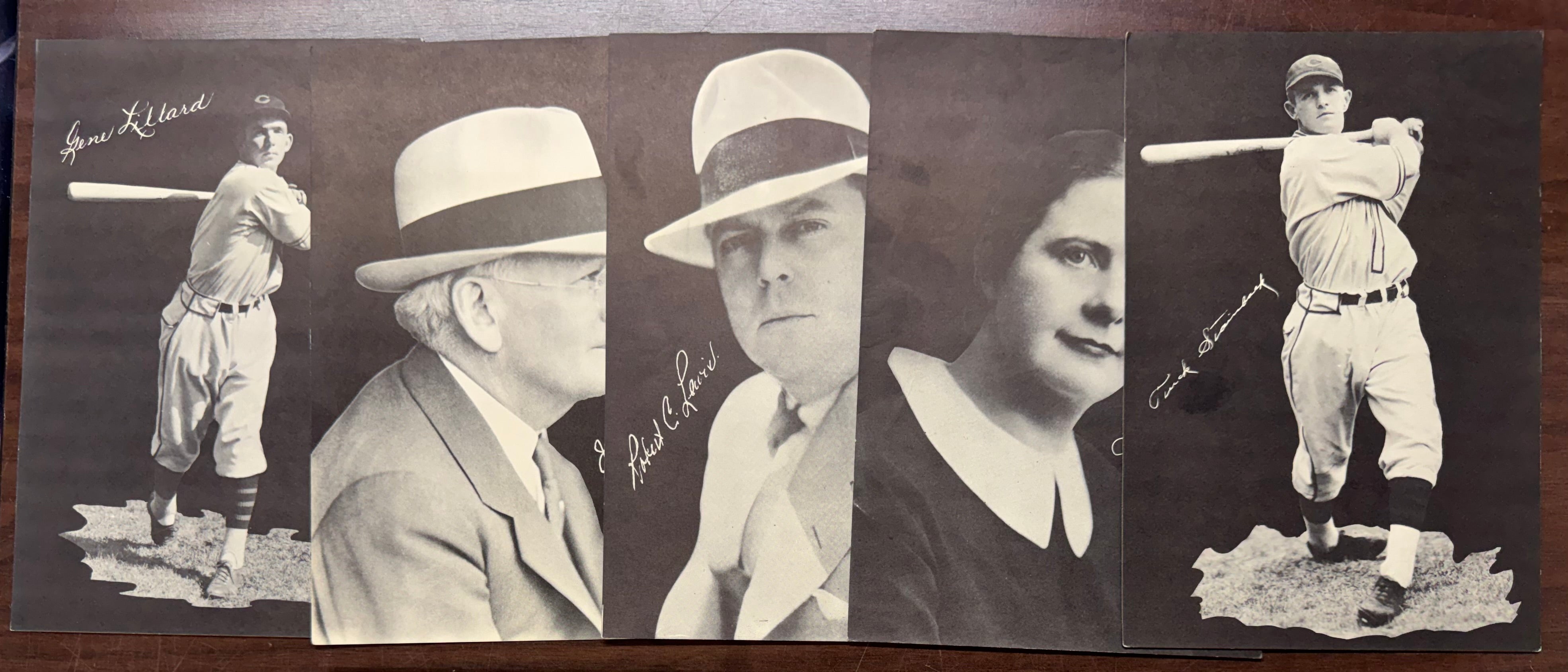 1936 Cubs Baseball Picture Pack Partial Set (31/34) W/ Rare Curt Davis EX