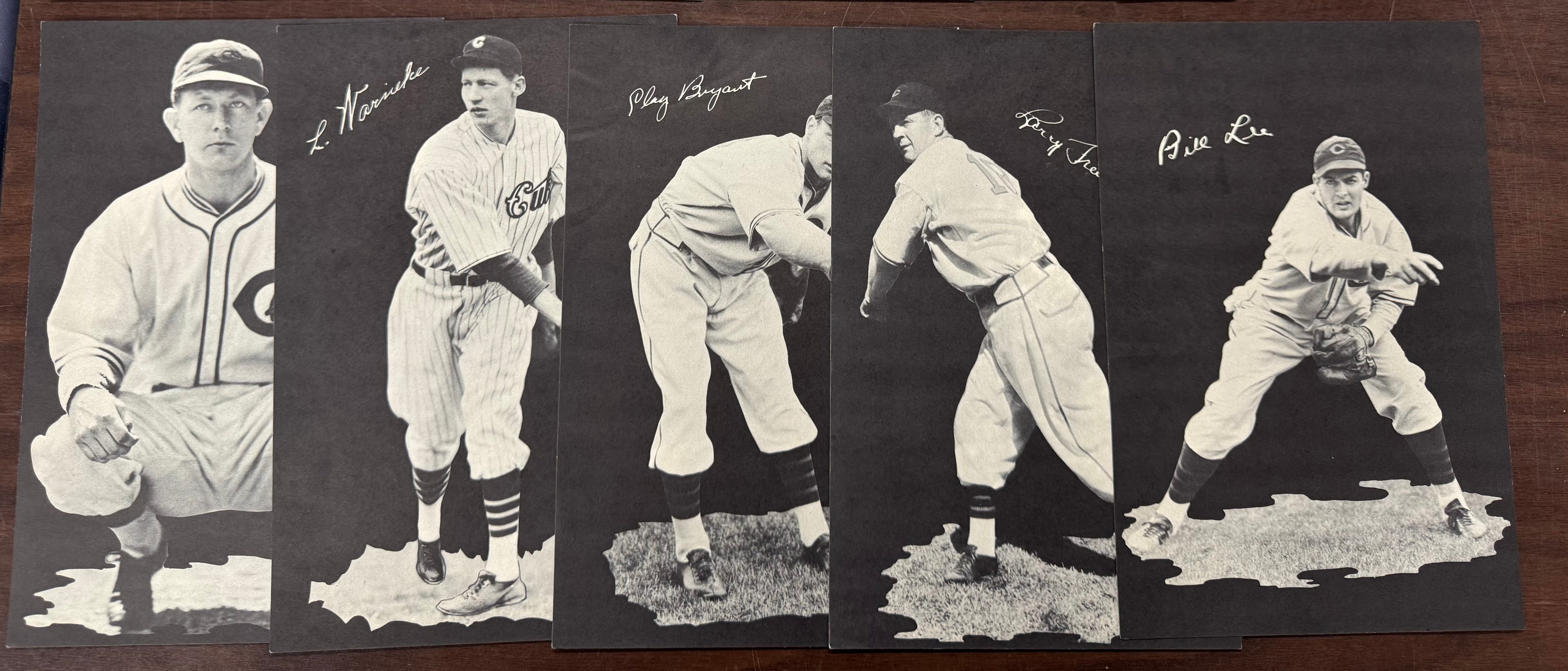 1936 Cubs Baseball Picture Pack Partial Set (31/34) W/ Rare Curt Davis EX
