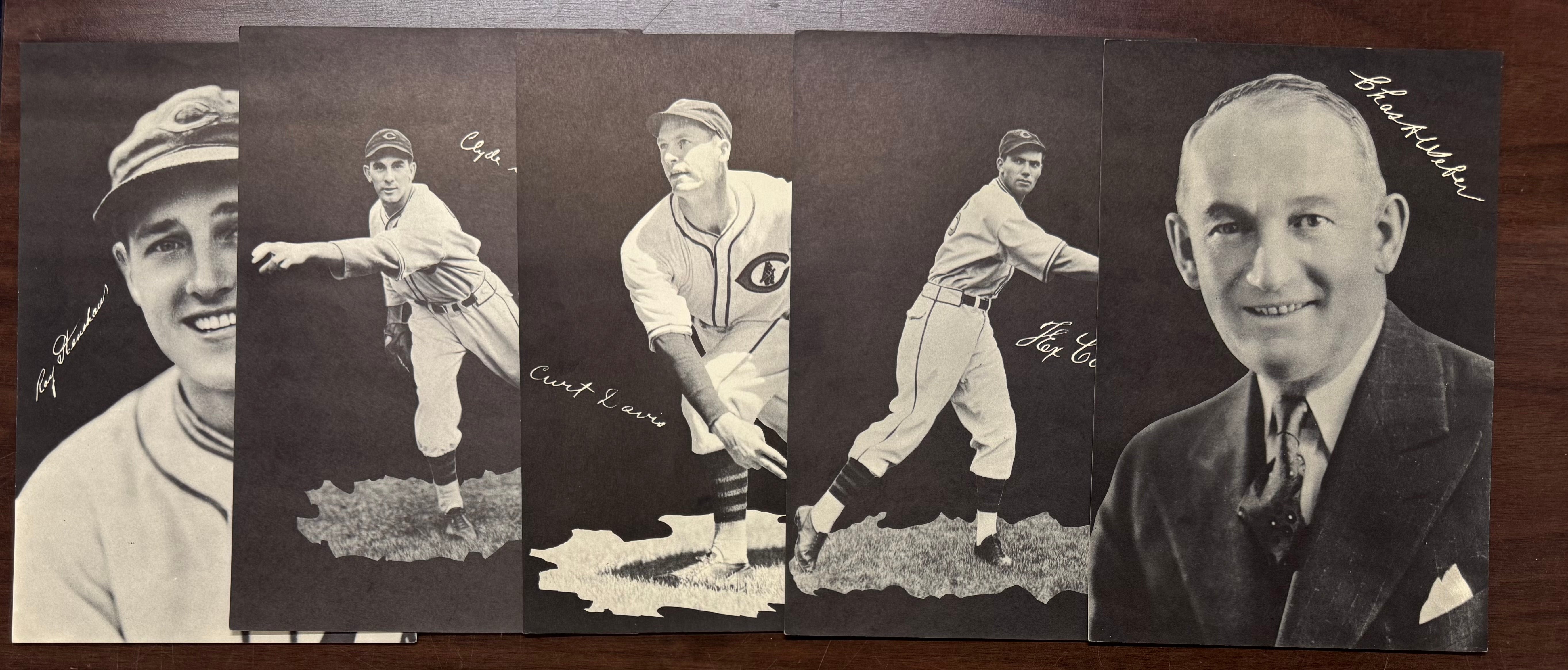 1936 Cubs Baseball Picture Pack Partial Set (31/34) W/ Rare Curt Davis EX