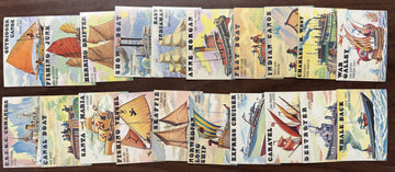 1955 Topps Rails and Sails Partial Set (82/200) EX-MT