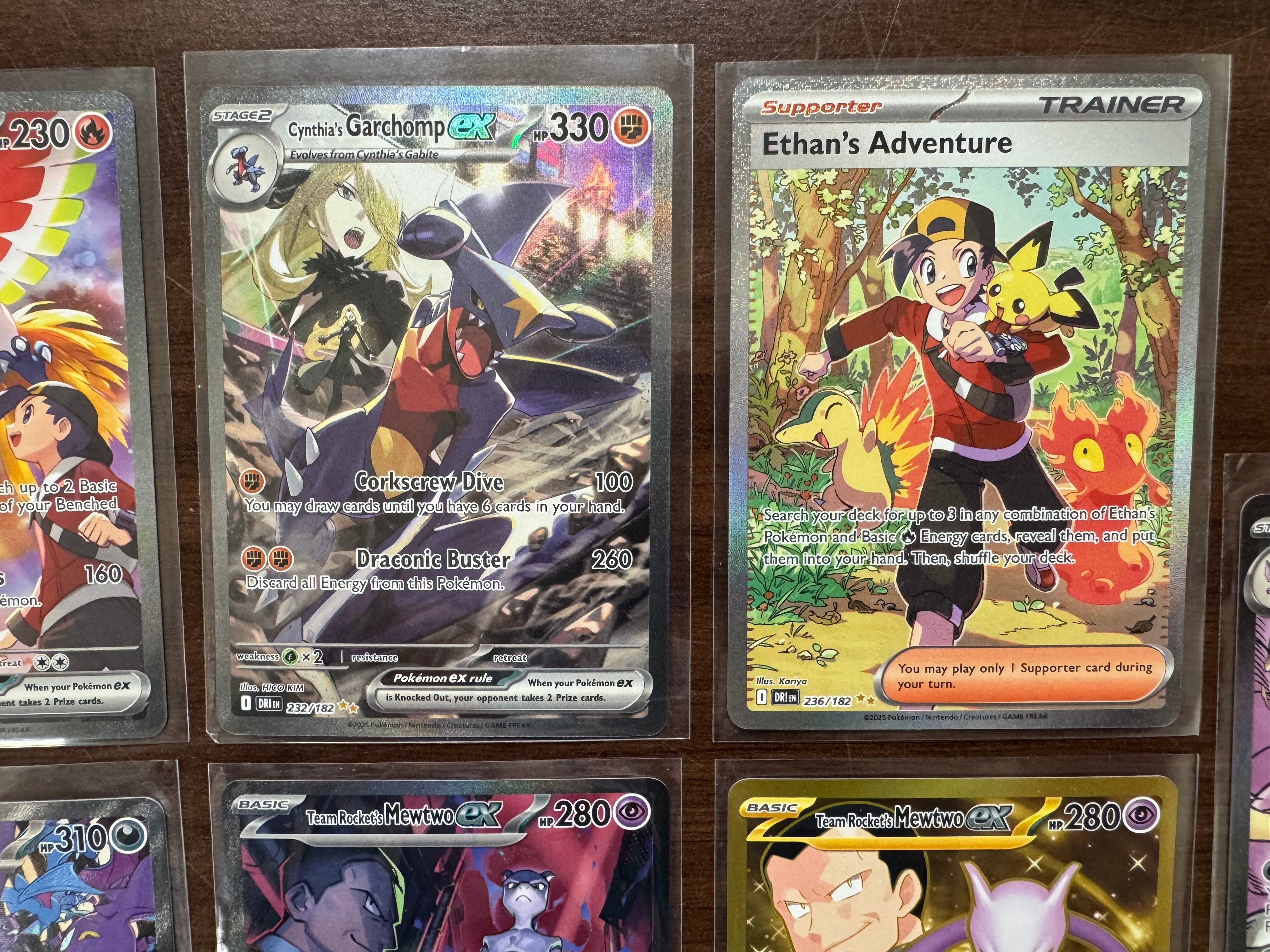 2025 Pokemon Destined Rivals Complete TCG Set (Base/Reverse) LP-NM READ