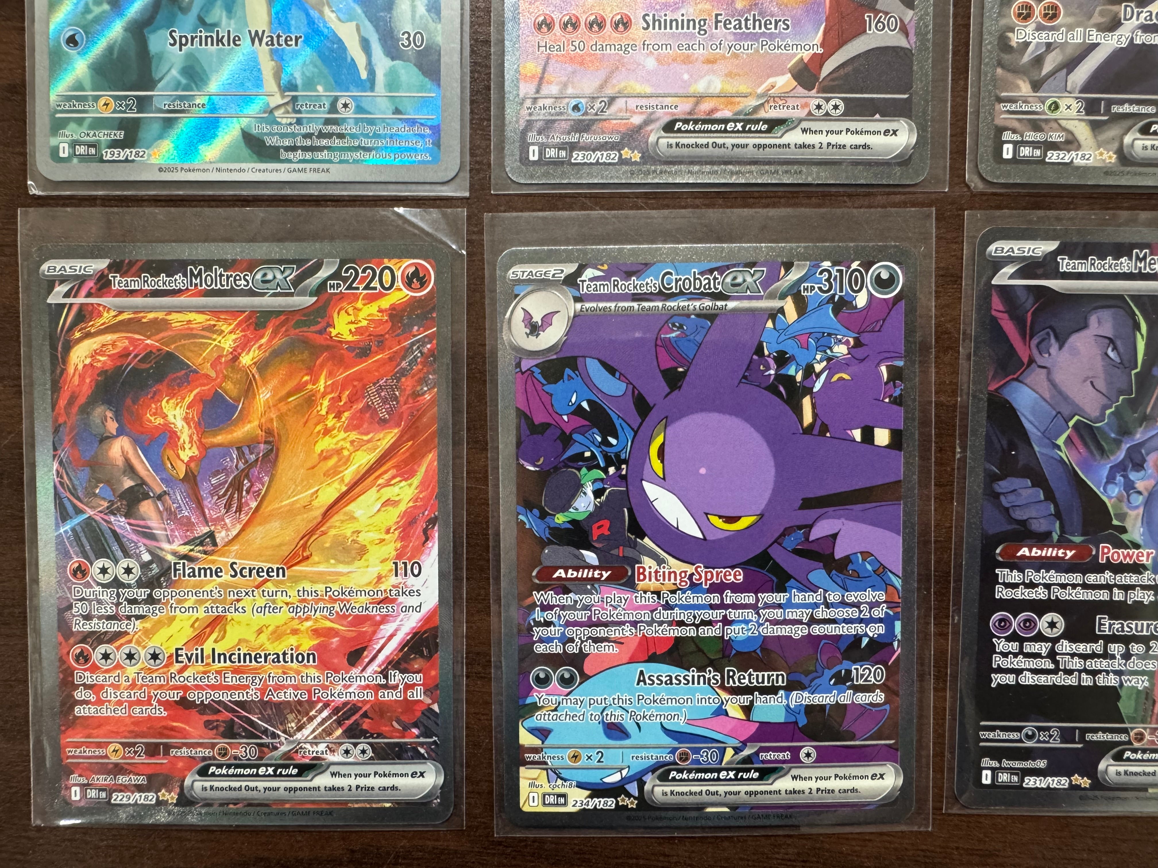 2025 Pokemon Destined Rivals Complete TCG Set (Base/Reverse) LP-NM READ