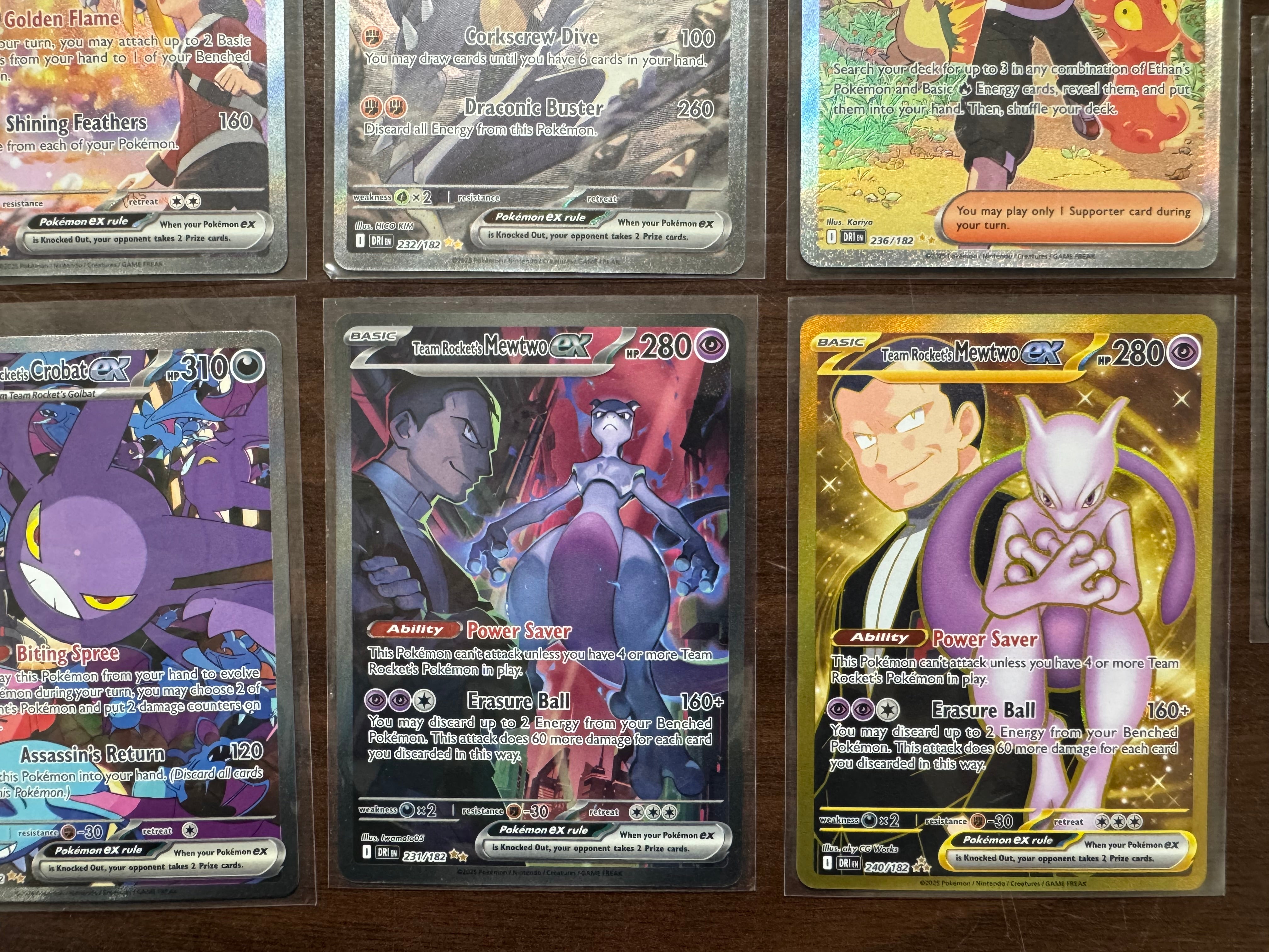 2025 Pokemon Destined Rivals Complete TCG Set (Base/Reverse) LP-NM READ