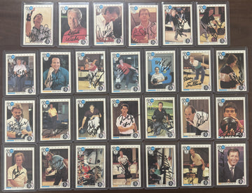 1990 PBA Kingpins Complete Card Set (100/100) W/ Autographs, Williams, Weber