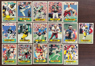 1983 Topps Football Stickers Complete Set (33) NM/MT Montana Payton