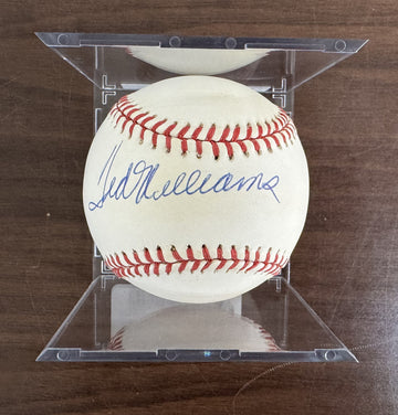 Ted Williams Signed Autographed Rawlings OAL Baseball JSA *3812